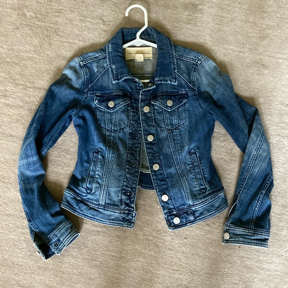 Pilcro and the Letterpress XS Jean Denim Jacket - Fits like XXSP